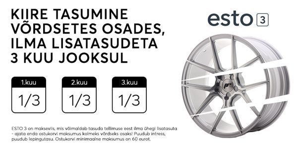 ESTO 3 - makse kolmes osas