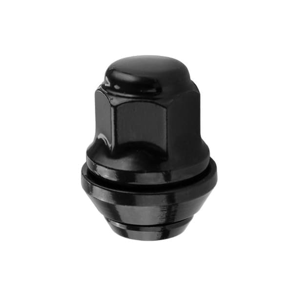 Carbonado Mutter M12x1.5 35mm - võti 19 - 60° koonus - Black (KINNINE)