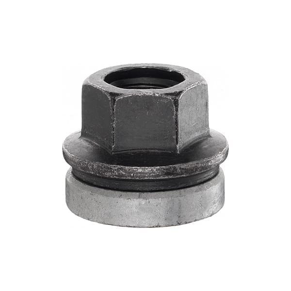 Bimecc Mutter M14x1.5 24mm - võti 21 - Flat (lapiku seibiga) - Silver (AVATUD)