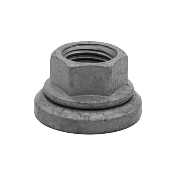 Bimecc Mutter M14x1.5 18mm - võti 19 - Flat (lapiku seibiga) - Silver (AVATUD)