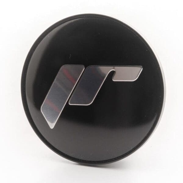 Veljekapsel JR Wheels - P8253 - Matt Black + Silver Letters