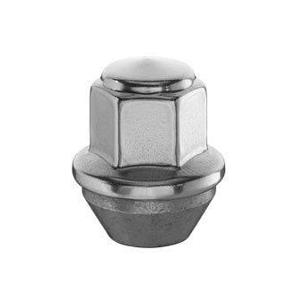 Bimecc Mutter M14x1.5 36mm - võti 21 - 60° koonus - Silver (KINNINE)