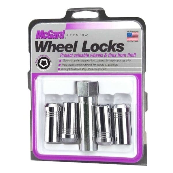 Turvamutrid McGard M14x1.5x49 võti 26 - 60° koonus - Silver