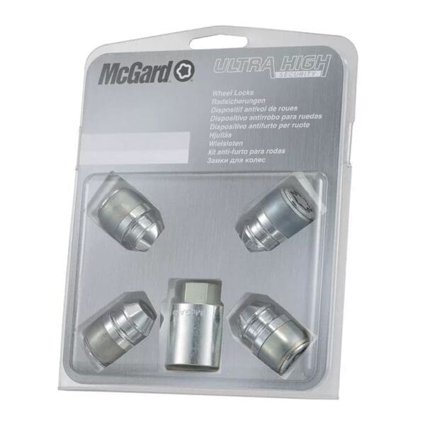 Turvamutrid McGard Ultra M12x1.25x35 võti 19 - 60° koonus - Silver