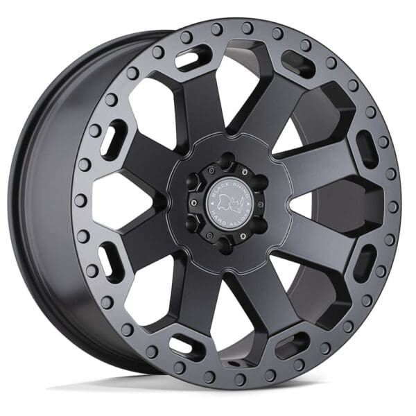 BLACK RHINO WARLORD 17x8 ET52 6x130 cb84.1